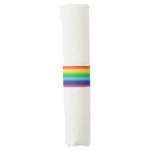 pride rainbow flag colors lgbt lgbtq napkin bands