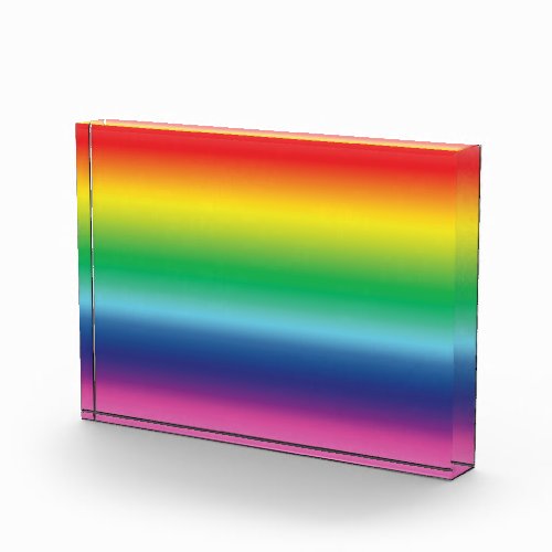 pride rainbow flag colors lgbt photo block