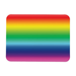 pride rainbow flag colors lgbtq lgbt rainbow color magnet