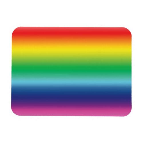 pride rainbow flag colors lgbtq lgbt rainbow color magnet