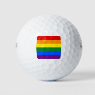 Pride Rainbow Flag Golf Balls