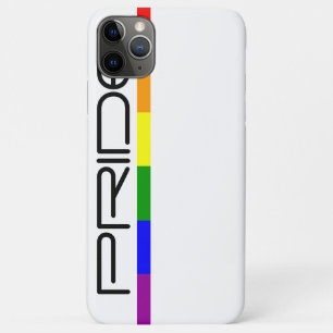 Pride Rainbow Flag Modern and Sleek Pride Design iPhone 11 Pro Max Case