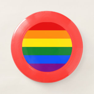 Pride Rainbow Flag Wham-O Frisbee