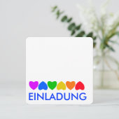 Pride Rainbow Heart Line (Standing Front)