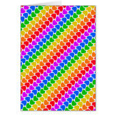 Pride Rainbow Heart Line (Front)