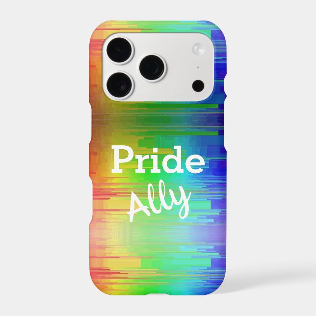 Pride Rainbow Iphone Case (Back)