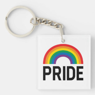 Pride Rainbow Keychain