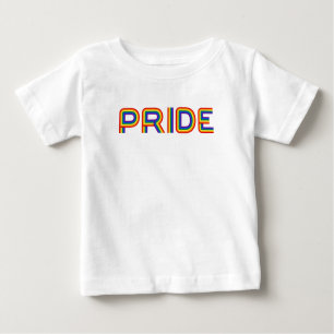 Pride Rainbow Letters Baby T-Shirt