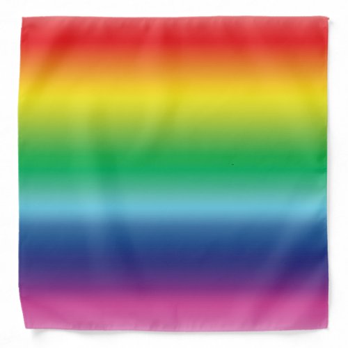 Pride rainbow lgbt gay flag colors pattern bandana