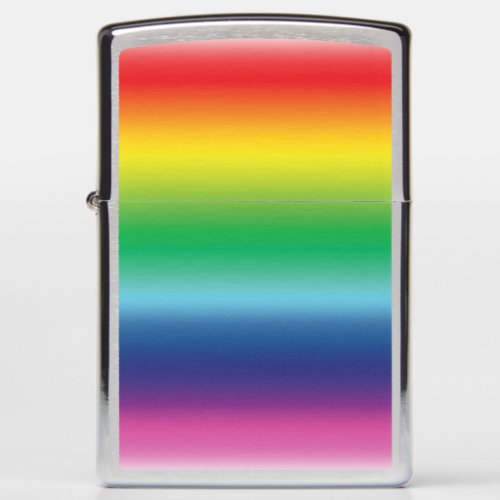 Pride rainbow lgbtq colors _ zippo lighter