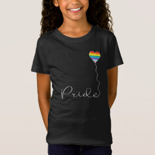 PRIDE Rainbow LGBTQIA Heart Balloon T-Shirt