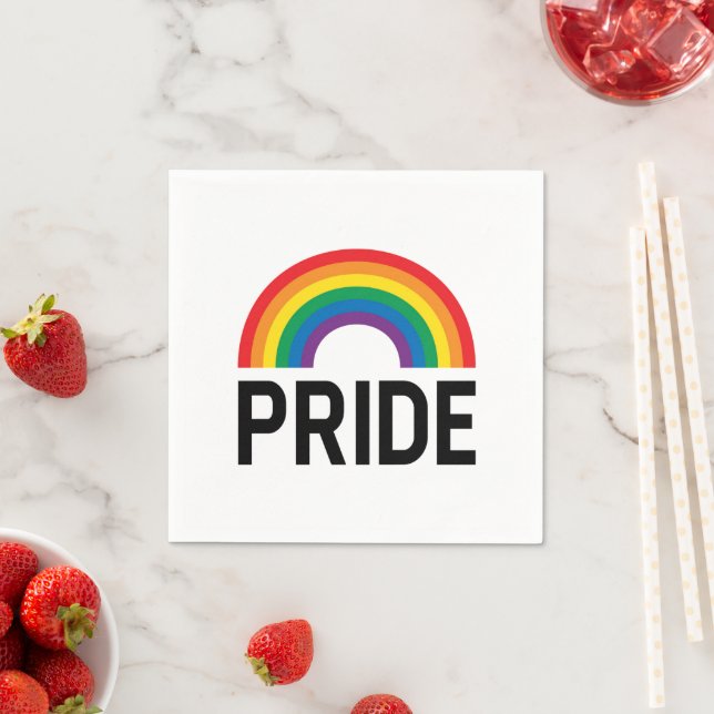 Pride Rainbow Napkins (Insitu)