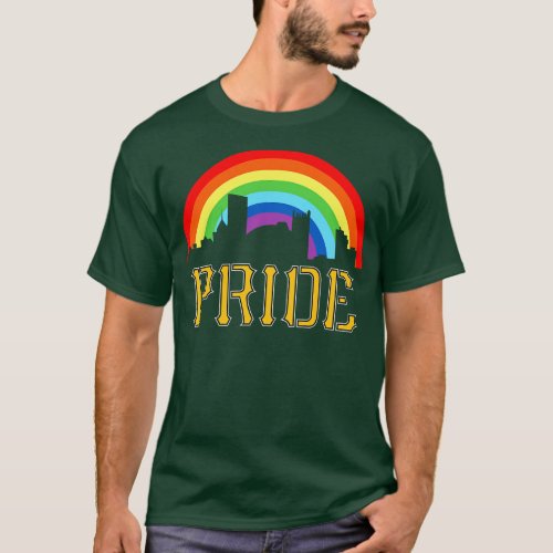 PRIDE Rainbow Pittsburgh T_Shirt