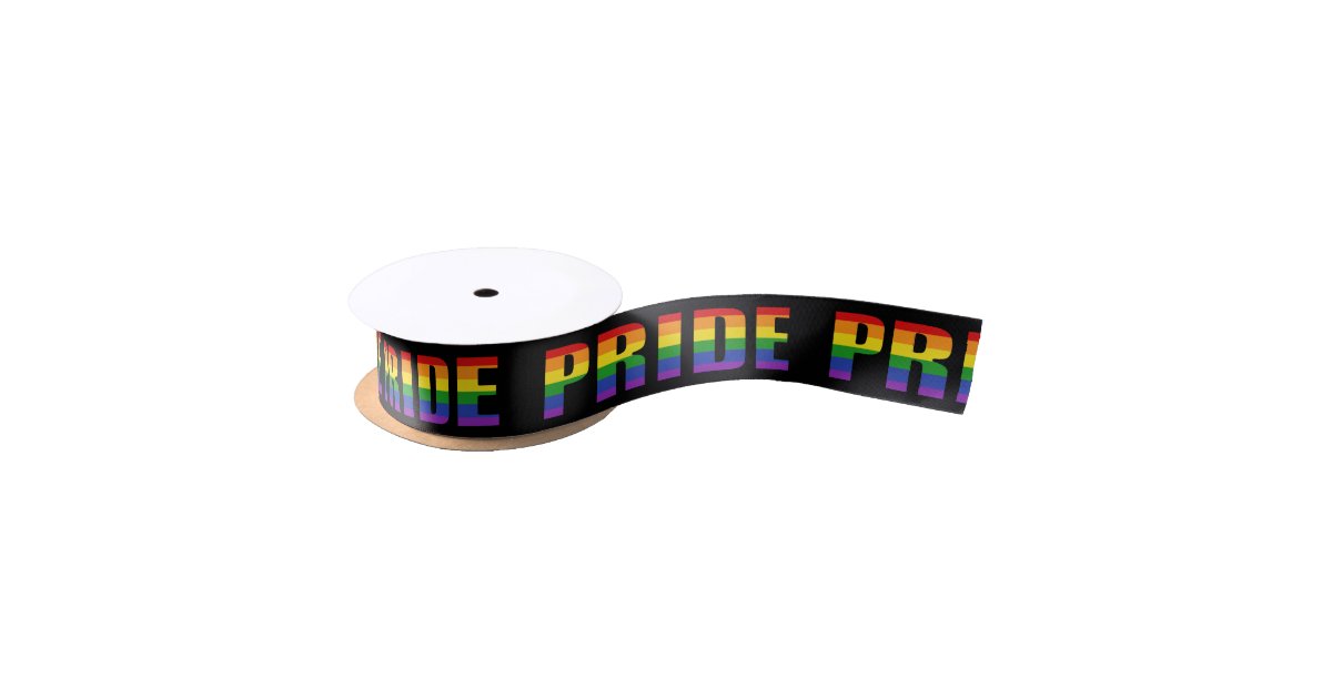 Pride | Rainbow Ribbon | Zazzle
