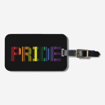 Pride Rainbow Scan LGBTQ Typography