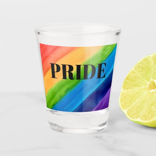 Pride Rainbow Shot glass