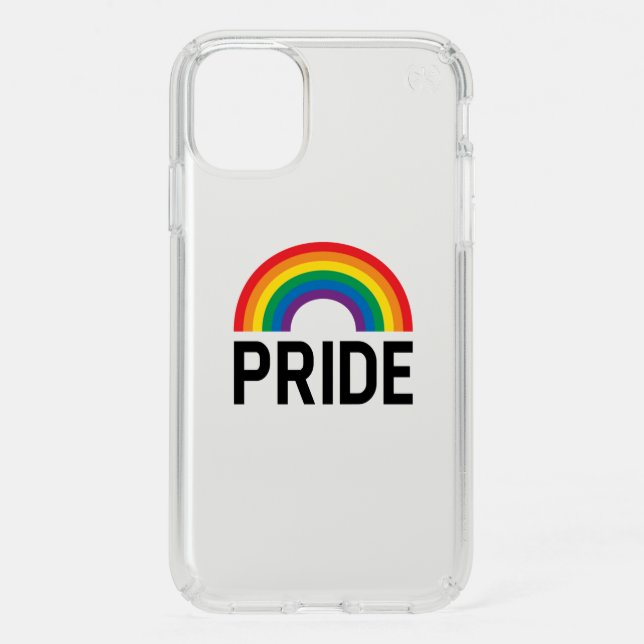 Pride Rainbow Speck iPhone 11 Case (Front)
