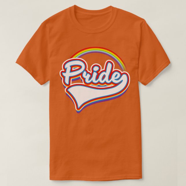 Pride Rainbow T-Shirt (Design Front)