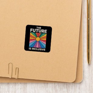Pride Rainbow The Future is Inclusive LGBTQ  Patch