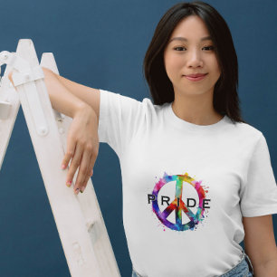 Pride rainbow water colour for lgbtq community T-Shirt