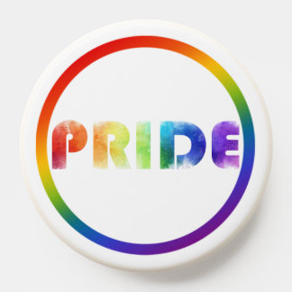 Pride Rainbow White Trim PopSocket
