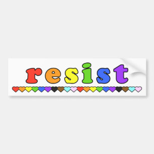 Pride Resist Bumper Bumper Sticker