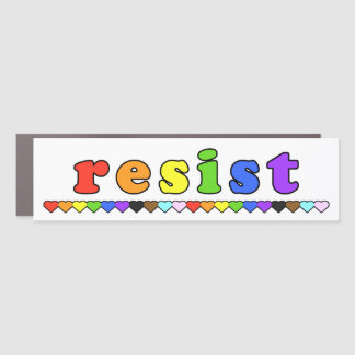 Pride Resist Bumper Magnet