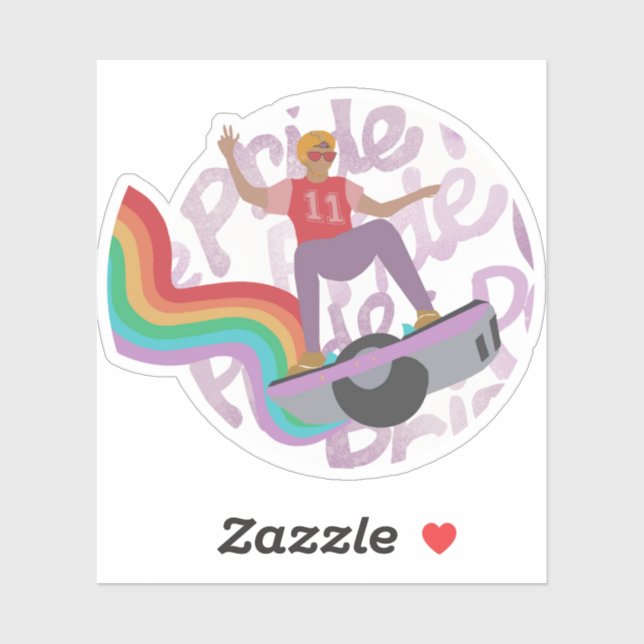 Pride Ride Sticker (Sheet)