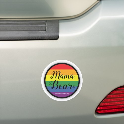 Pride Round Car Magnet