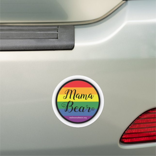 Pride Round Car Magnet (In Situ)