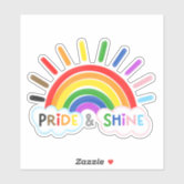  Dark Spark Decals Bandera LGBTQ+ con símbolo de Ally