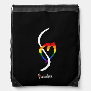 Pride Smut Mark Shameless Book Club Drawstring Bag