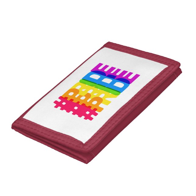 Pride Socks Trifold Wallet (Bottom)
