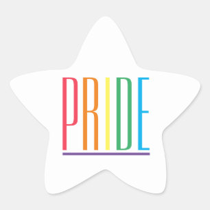 PRIDE Star Stickers 