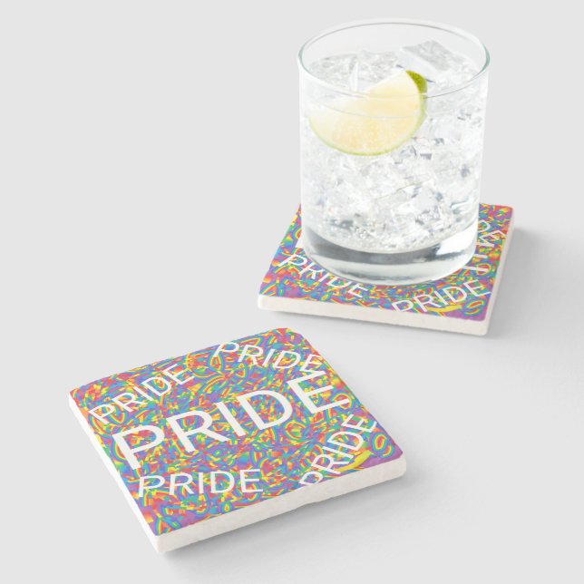 Pride Stone Coaster (Side)