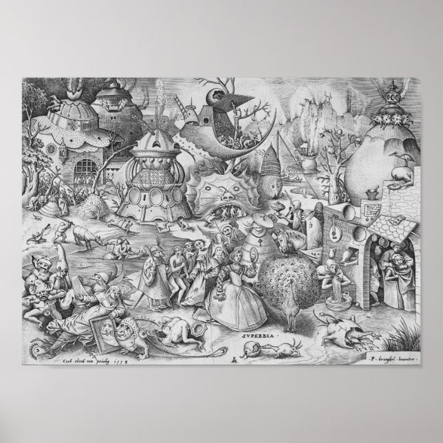 Pride (Superbia), The Seven Deadly Sins Poster (Front)