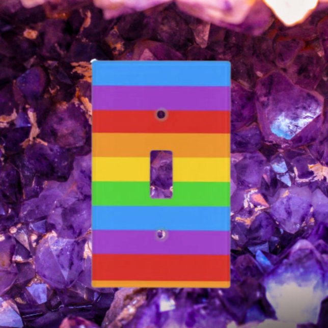 Pride Switch: Rainbow Flag Light Switch Cover (Creator Uploaded)