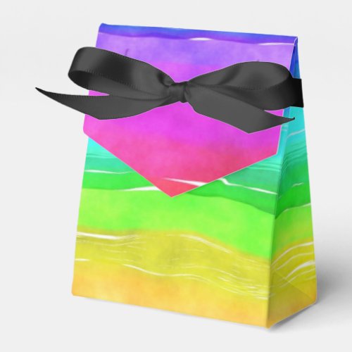 Pride symbol flag giving a discrimination lifesty favor boxes