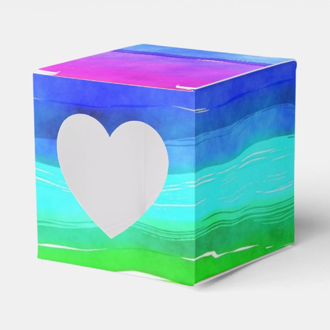 Pride symbol flag giving a discrimination lifesty favor boxes (Front Side)