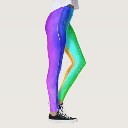 Pride symbol flag giving a discrimination lifesty leggings