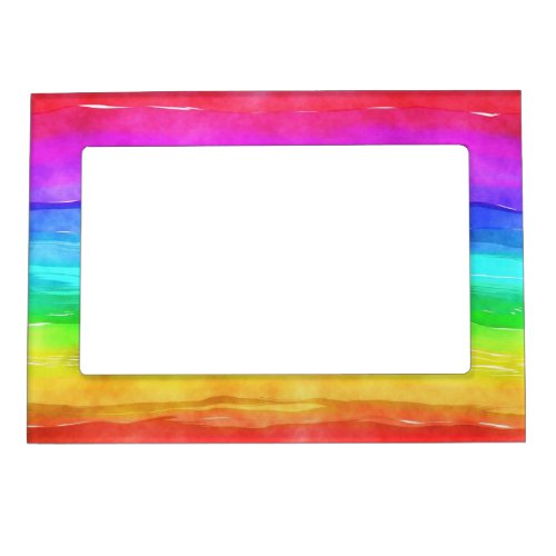 Pride symbol flag giving a discrimination lifesty magnetic photo frame