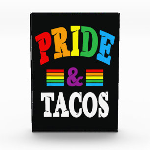 Pride Tacos Lgbt Acrylic Award
