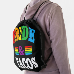 Pride Tacos Lgbt Drawstring Bag
