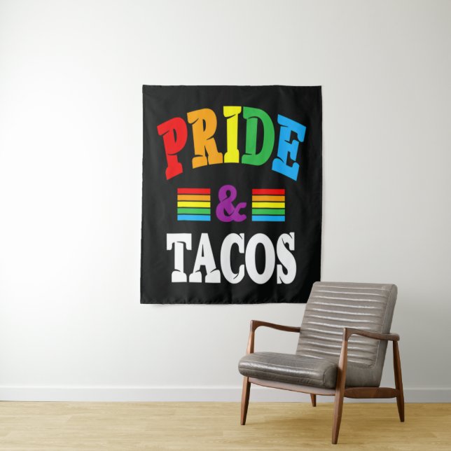 Pride Tacos Lgbt Tapestry (In Situ)