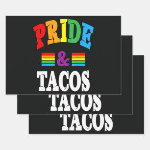 Pride Tacos Lgbt Wrapping Paper Sheets