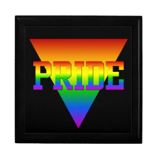 Pride Triangle gift / jewelry box