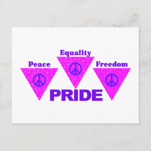 Pride Triangle postcard