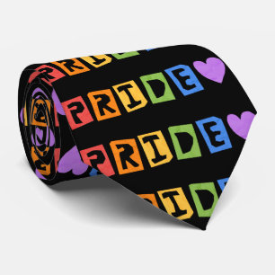 Pride Typography Neck Tie