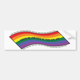Pride Wave Bumper Sticker