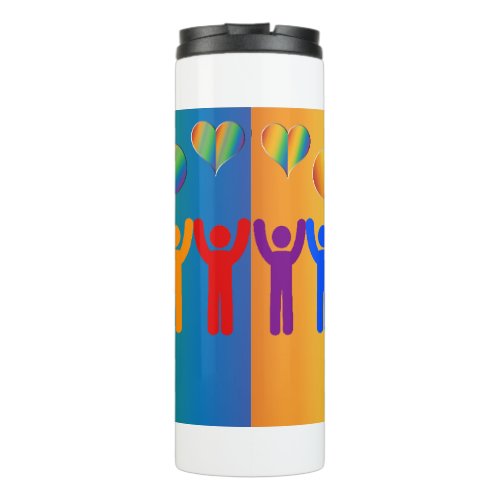 Pride With Our Hearts Water Bottle